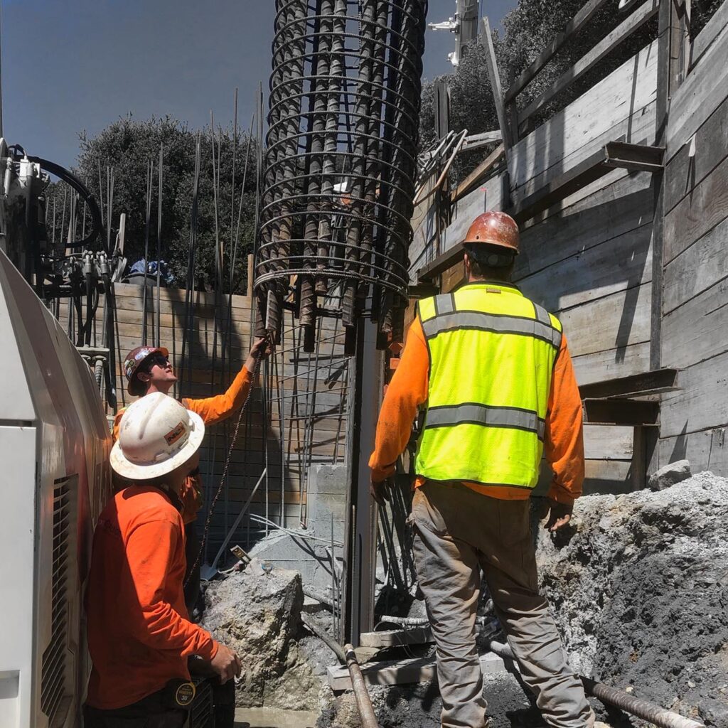 Jamba Drilling - Tiburon, CA. Foundation Drilling, retaining walls, CIDH, shoring, slide repairs, concrete pumping.